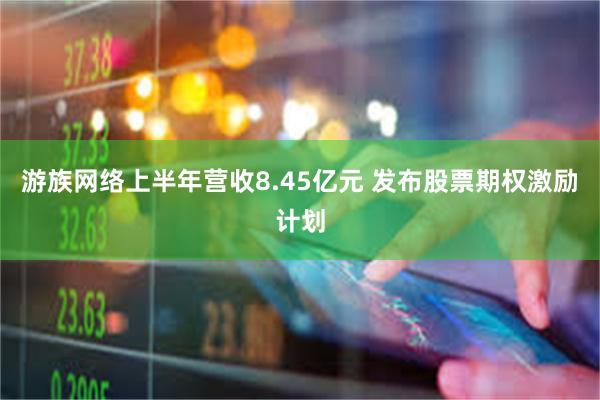 游族网络上半年营收8.45亿元 发布股票期权激励计划