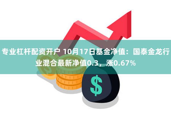 专业杠杆配资开户 10月17日基金净值：国泰金龙行业混合最新净值0.3，涨0.67%