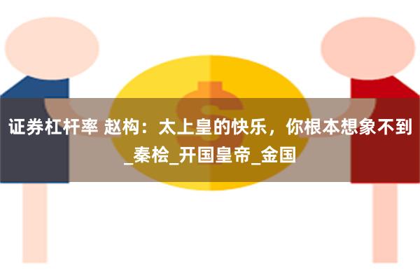 证券杠杆率 赵构：太上皇的快乐，你根本想象不到_秦桧_开国皇帝_金国